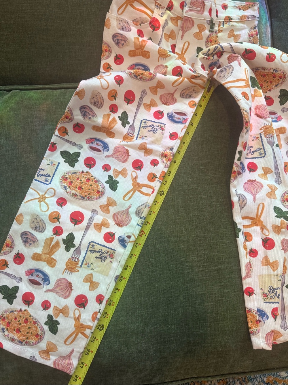 Robyn Jeans Womens Italian Summer Food Buon Appetito Print | Lisa Says Gah - Picture 7 of 7